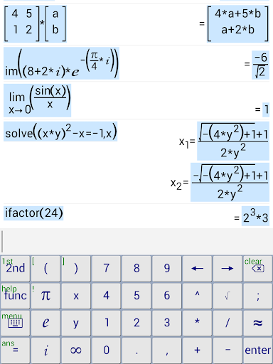 Symbolic Calculator