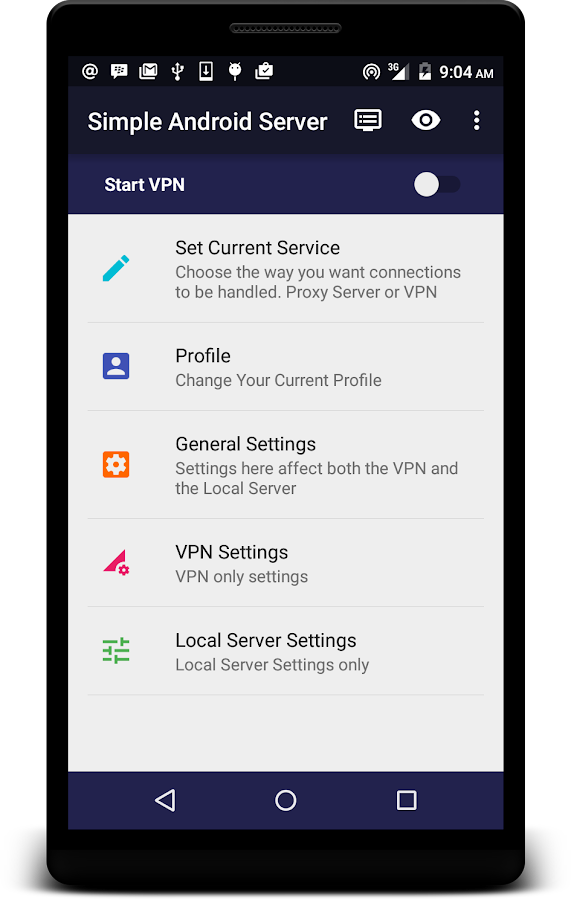    NetLoop VPN- screenshot  
