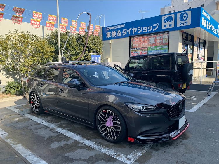 アテンザワゴンの目指せPickUpCars・2022年初投稿・洗車始め・給油・pickUpCarsに選ばれたいに関するカスタム事例の投稿画像2枚目