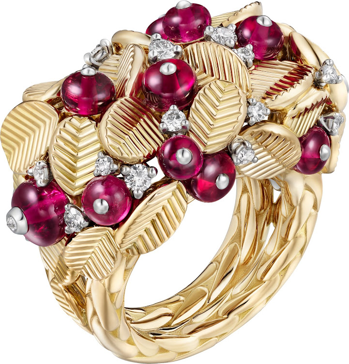 Cartier’s Grain de Café ring