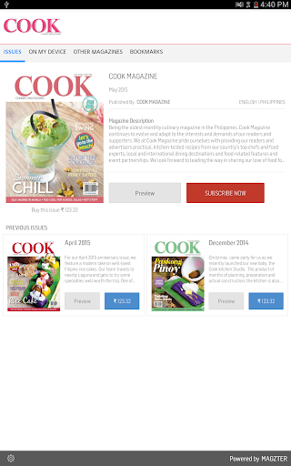 COOK MAGAZINE