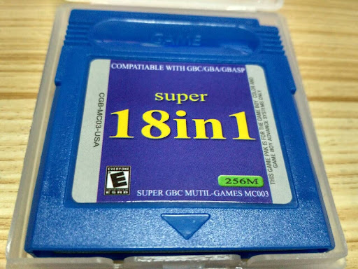 Title 4, Classic Game Boy Color Multi-Game Cartridge
