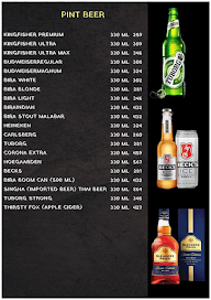 British Brewing Company menu 2