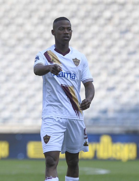 Ashley Du Preez of Stellebosch FC during the DStv Premiership 2021/22 match between Orlando Pirates and Stellenbosch on 21 August 2021 at Orlando Stadium.