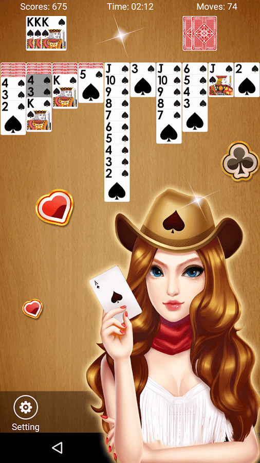 spider solitaire cards game - screenshot 3