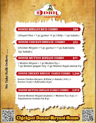 Chickpet Donne Biryani House menu 4