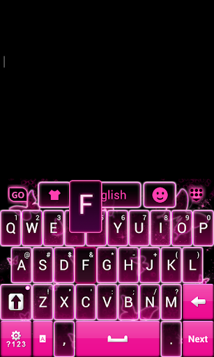 免費下載個人化APP|Neon Butterflies Keyboard app開箱文|APP開箱王