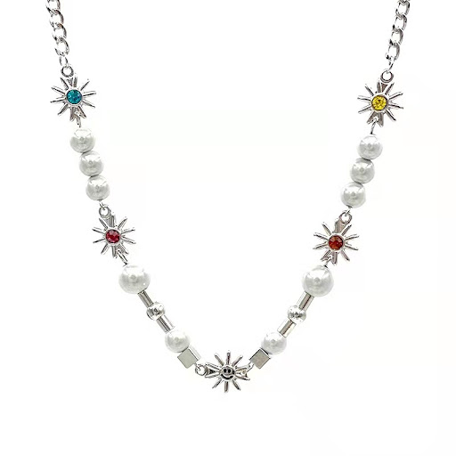 Title 5, New Womens Fashion SUNFLOWER Necklace. A styli...