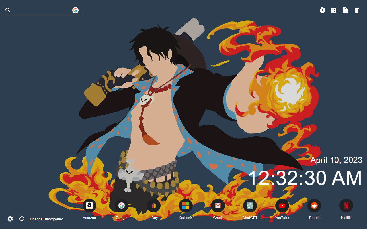 One Piece Wallpaper New Tab Preview image 3