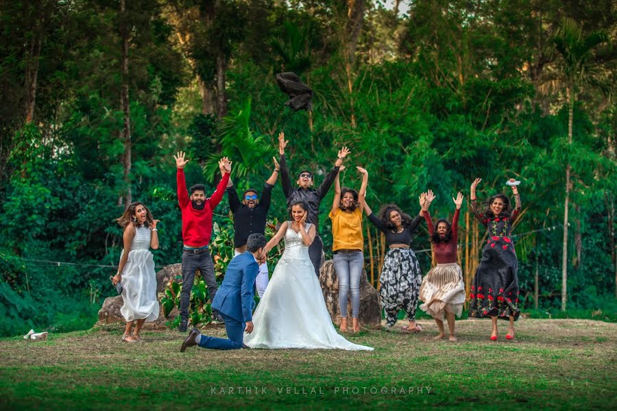 Fotógrafo de bodas Karthik Vellal (vellalkarthik). Foto del 9 de diciembre 2020