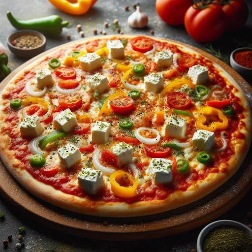 Paneer Capsicum Pizza [7 Inches]