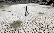 The Gamka Dam in Beaufort West completely dried up in 2017 as a devastating drought ravaged the Karoo. The best known drought in southern Africa in recent years was the 'Day Zero' crisis in Cape Town. File photo.