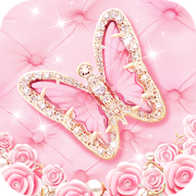 Pink Butterfly Live Wallpaper 1.2.1 Icon