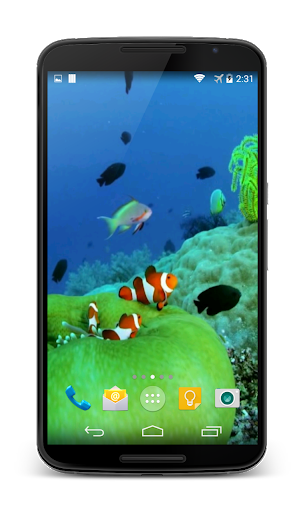 Screenshot Aquarium Video Live Wallpaper