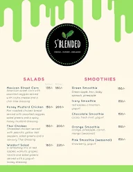 S'blended menu 1