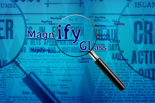 Magnifying Glass + Flashlight