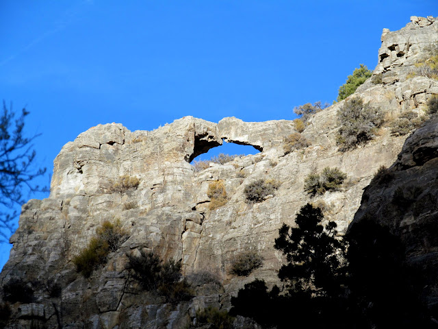 Small natural arch