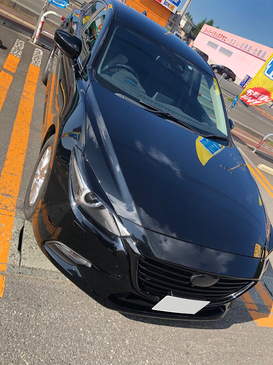 アクセラスポーツの洗車・６月もよろしくお願いします・ドライブに関するカスタム事例の投稿画像1枚目