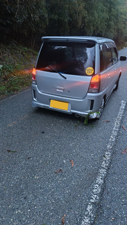 プレオ RSの廃車？・事故には気をつけよう・単独事故・ドナドナ・Merry Christmasに関するカスタム事例の投稿画像2枚目