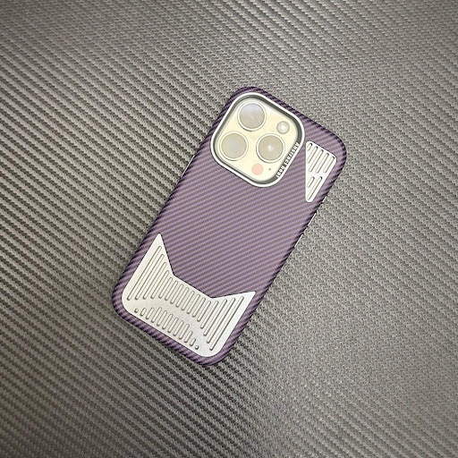 Title 9, Carbon Fiber Pattern Phone Case Magnetic Drop-r...