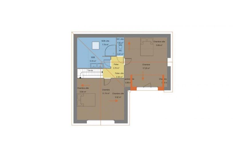  Vente Terrain + Maison - Terrain : 451m² - Maison : 125m² à Brest (29200) 