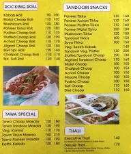 SGF - Spice Grill Flame, Sainik Vihar menu 1