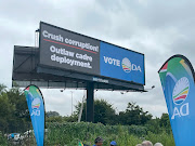 The DA unveiled its first 2024 elections campaign billboard aimed at dealing with the ANC's cadre deployment policy. 