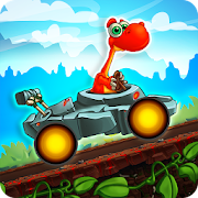 Dino World Speed ​​​​Car Racing