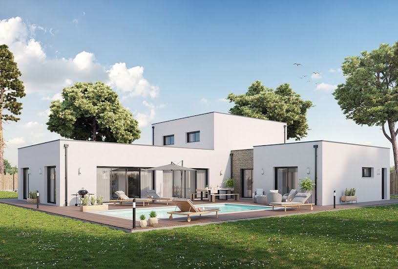  Vente Terrain + Maison - Terrain : 605m² - Maison : 240m² à Preignac (33210) 