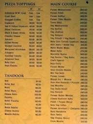 Govinda's menu 7