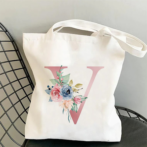 Title 16, Printed Single Shoulder Folding Shopping Bag, r...