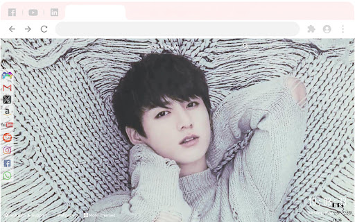 Jungkook BTS Wallpapers New Tab Extension