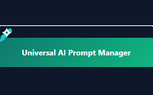 Universal AI Prompt Saver & Manager screenshot 1
