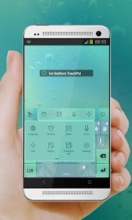 Ice peří Keypad Pokrýt - náhled