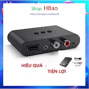 Bộ Thiết Bị Thu Bluetooth B21 Tích Hợp Nfc Cho Loa Và Amply Hỗ Trợ Cổng 3.5Mm, Av, Usb