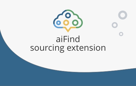 aiFind sourcing extension small promo image
