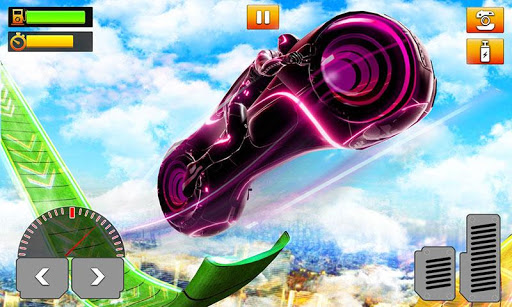 Light Bike Stunt : Motor Bike Racing Games