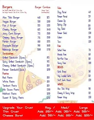 The New York Pizza menu 1