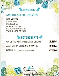 A Cafe Amoana menu 7