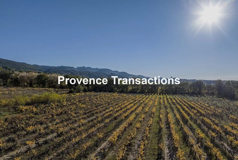  Vente Terrain agricole - à Séguret (84110) 