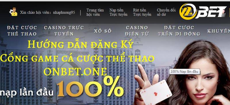 Đăng ký Onbet như thế nào?