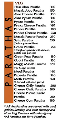 Snif- Streets North Indian Food menu 1