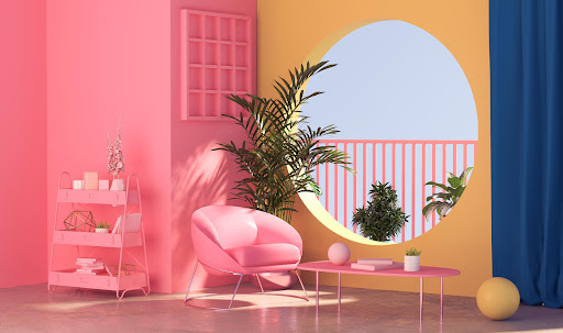 Screenshot Pink Home : Interior Design