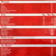 Kalika Restaurant menu 1
