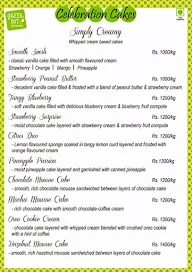 Green Dot Cheesecake menu 2