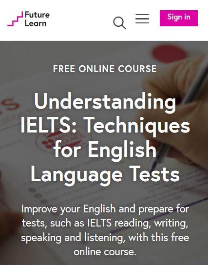 IELTS ONLINE Screen 1