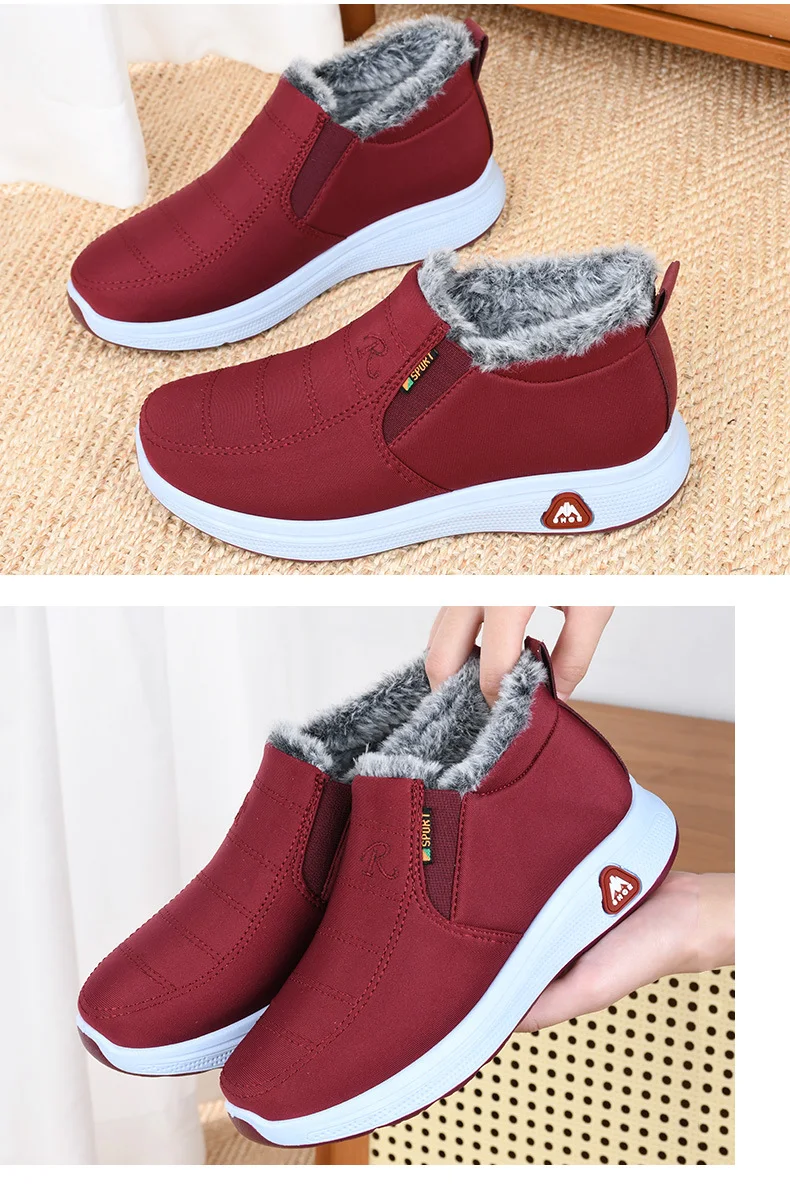 Title 2, Scarpe invernali in cotone imbottite e termiche...