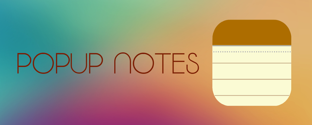 Popup Notes Preview image 2