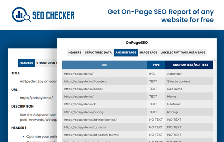 SEO Checker Preview image 0