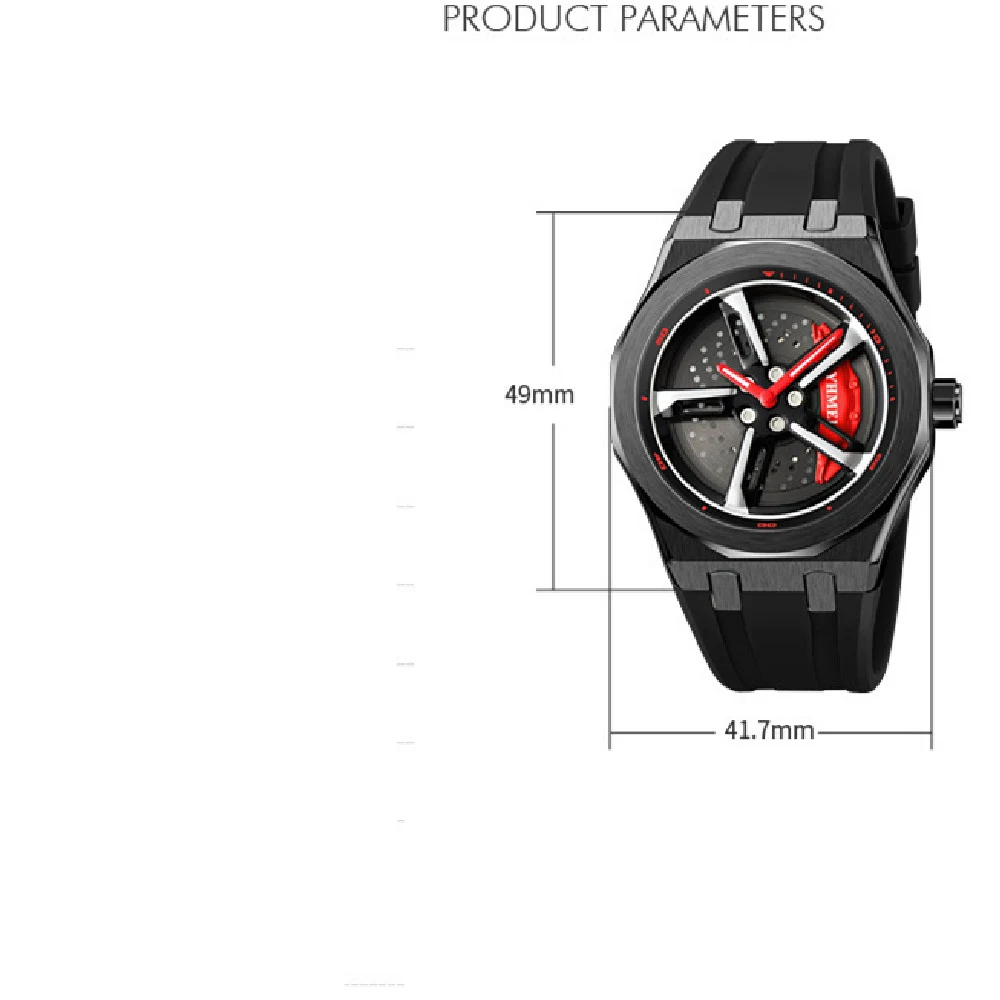 Title 1, Montre Homme Quartz Creux Tendance Mode. Design...